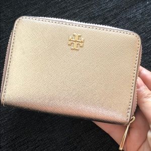 Brand new Emerson zip coin case Tory Burch